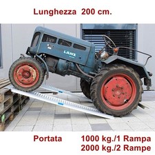 Rampa di carico in alluminio