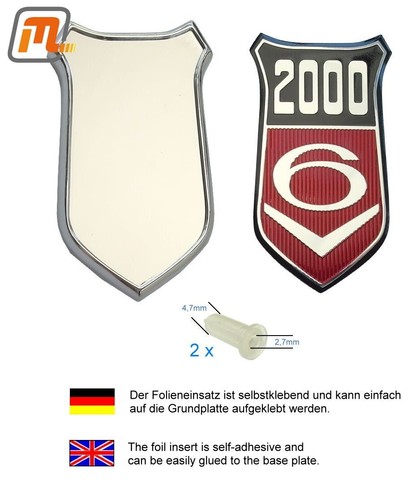 Distintivo stemma ford capri - stemma,