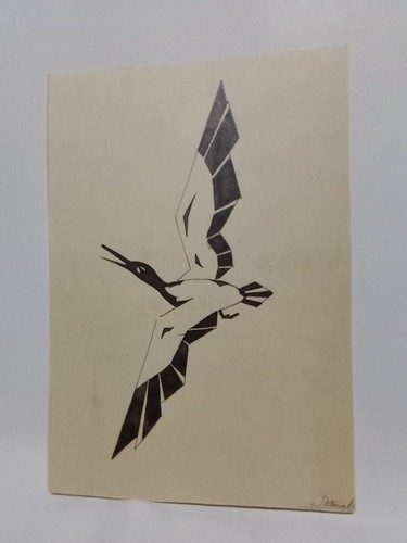 Disegno volatile astratto - disegno,