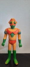 PERSONAGGIO TV / CARTONE / ROBOT VINTAGE ANNI ’80 GIALLO/VERDE/ROSSO ALTO 131 MM