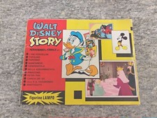 Album Figurine Lampo WALT DISNEY STORY -QUASI COMPLETO- originale