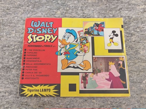 Album figurine lampo walt - album,