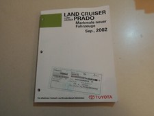 Toyota Land Cruiser RZJ LJ KZJ KDJ 120 125 manuale officina scritta unica 2003