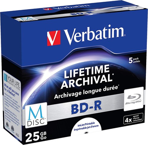 Verbatim 43823 blu ray 25 - verbatim, bd-r