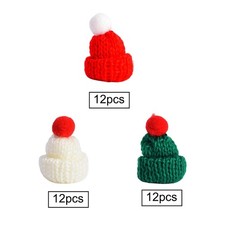 12x Mini Cappelli Natalizi