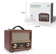 Radio vintage bluetooth - vintage, hi-fi