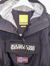 Napapijri Rainforest Winter 2 Giacca a Vento con Cappuccio Taglia S - Nera...