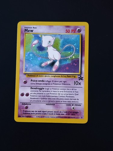 Mew holo black star - mew,