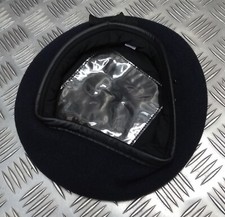 Blu Navy Basco Lana Originale Hobson Londra Militare Produttori Campione