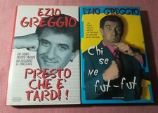 LOTTO 2 LIBRI Ezio Greggio CHI
