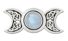 Ciondolo pietra di luna dea