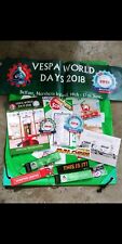 Vespa World Days Belfast Kit Iscrizione (Badge Placca Plakette Patch Toppa) 2018