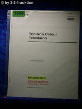 Sony Manuale D'uso KV 29FQ75D