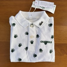 Polo bianca Lacoste bambino