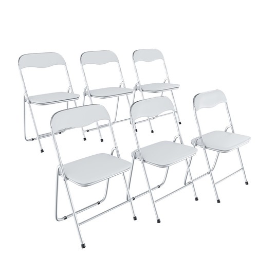 Set sedia pieghevole slim - 6,