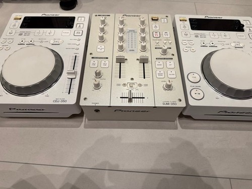 Pioneer cdj 350 djm - cdj-350-w, x2