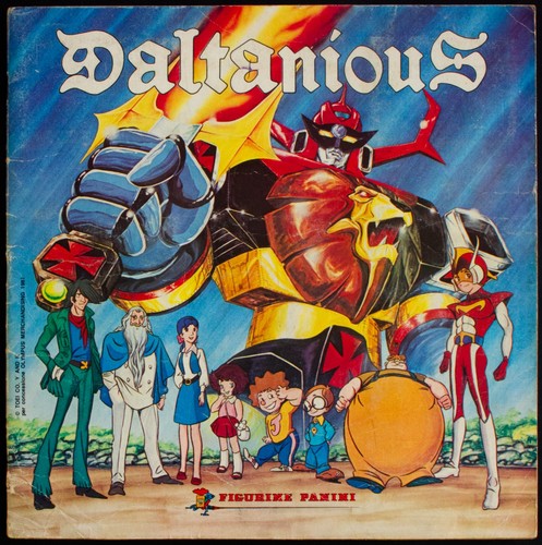 Daltanious 1981 sticker - daltanious,