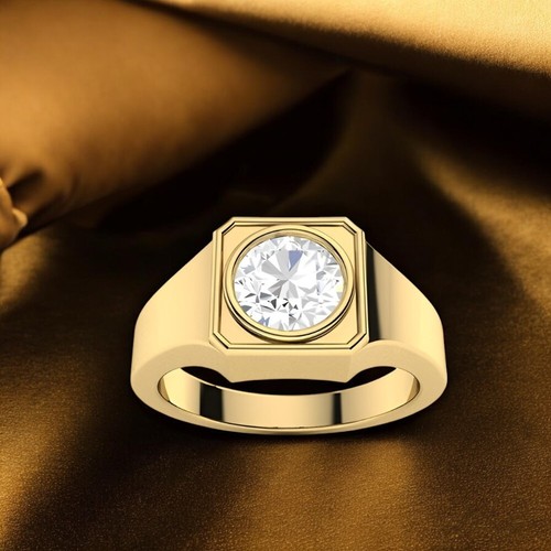 Anello uomo oro - in, giallo