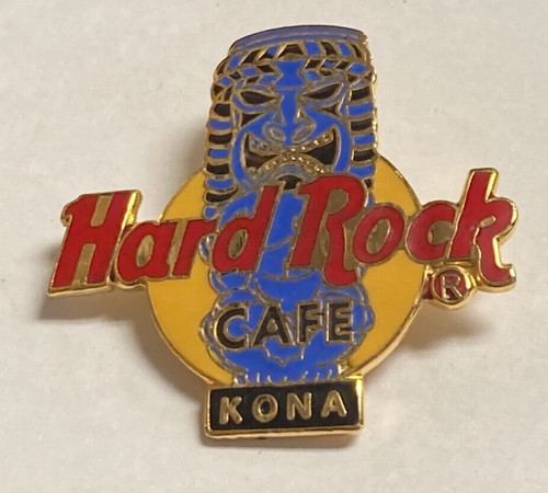 Spilla smaltata hard - rock, cafe