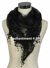Sciarpa scialle moda pizzo