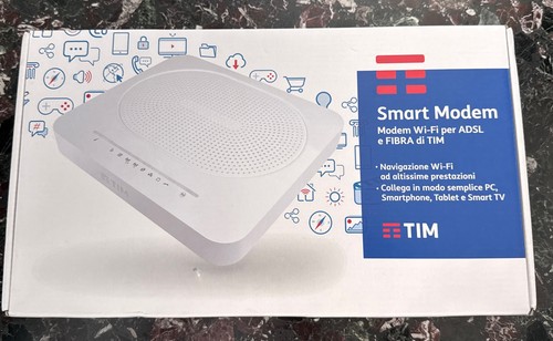 Tim smart modem adsl fibra - tim,