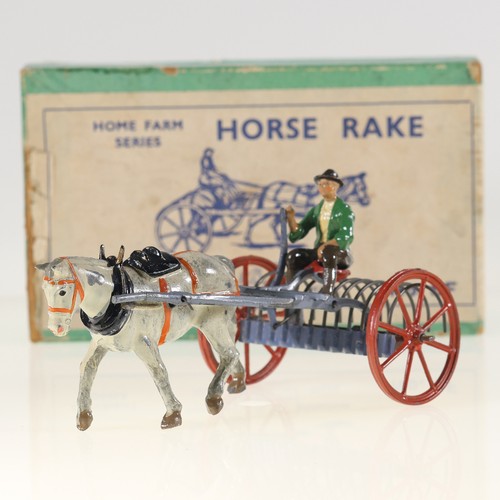 Britains horse rake home farm - britains,