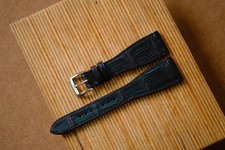 Cinturino nero fatto a mano