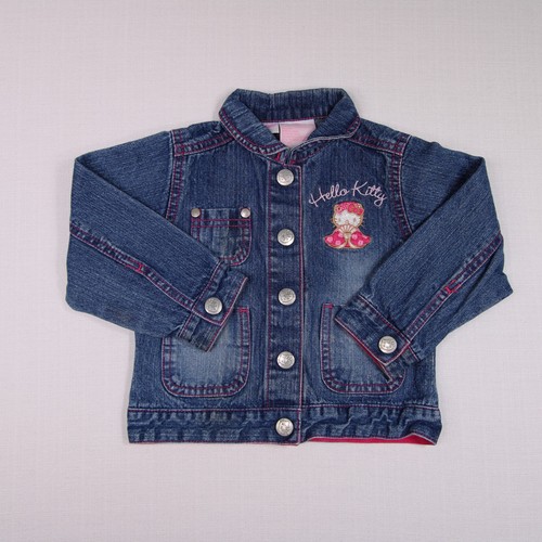 Giacca jeans denim hello kitty - jeans,