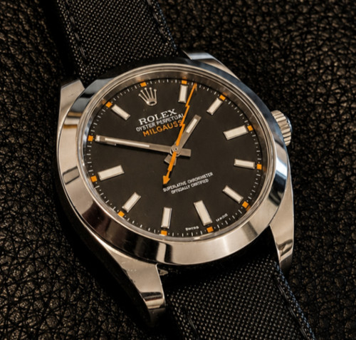 Rolex milgauss quadrante nero - rolex,