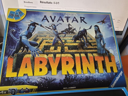 Labyrinth avatar jeu de - avatar, 3d