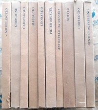 LOTTO IN 10 VOLUMI  "BIBLIOTECA D' ARTE" - RIZZOLI  1951-1955