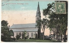 BRIDGEPORT - CONN. - UNITED STATES - CATHOLIC CHURCH - VIAGG. -91510-