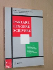 PARLARE LEGGERE SCRIVERE Maria