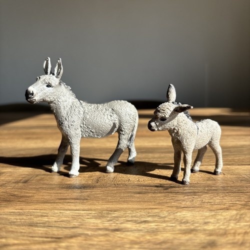 Schleich grey donkey - schleich,