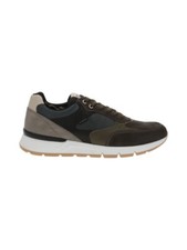 Nero Giardini Uomo numero 43. Sneakers scarpe pelle e camoscio Olive Colorado 