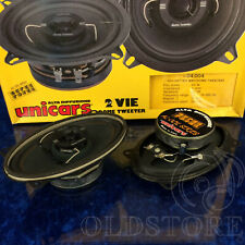 ►UNICARS◄COPPIA ALTOPARLANTI 2 VIE SPEAKER NUOVO 50+50W 90X150mm COASSIALI