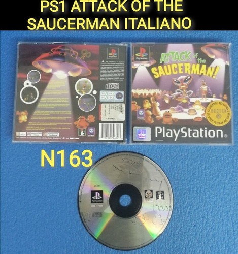 Ps1 attack the saucerman - of,