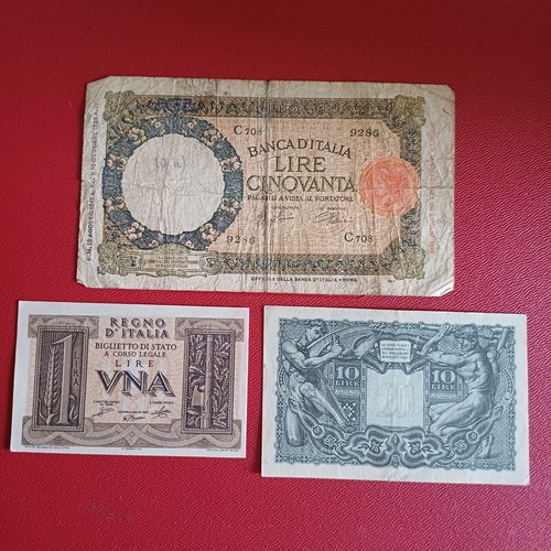 Vecchie banconote regno - vecchie, d