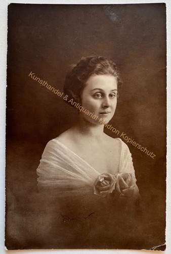Orig foto cartolina donna - orig.,