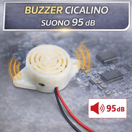 Buzzer cicalino suono 24v - cicalino, 3-24v
