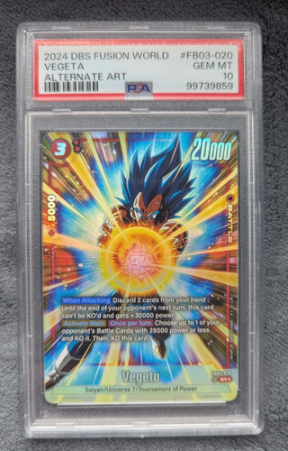 Psa graded vegeta - psa, art