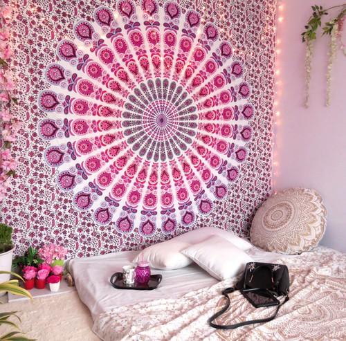 Arazzo mandala indiano hippie