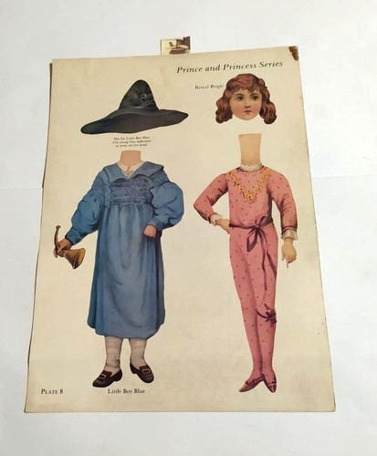 Bambole vestiti carta - bambole,