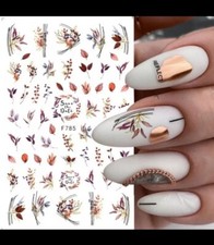 Adesive Unghie 3D Nail Art oro