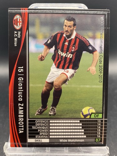 Gianluca zambrotta panini - gianluca, wccf
