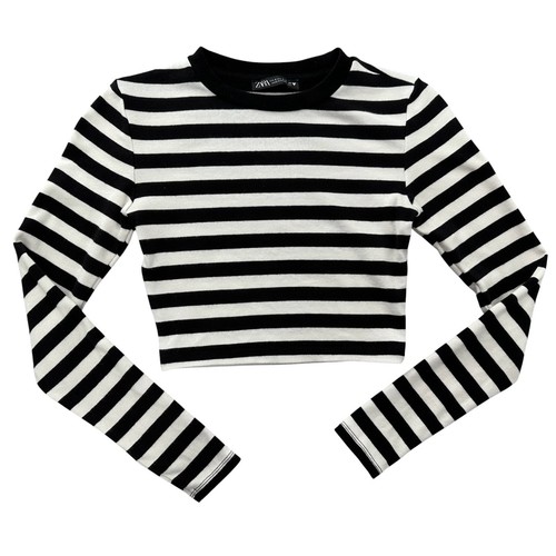 Zara crop top manica - top,