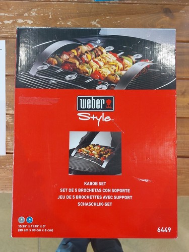 Weber set spiedini - weber,
