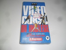 VIDEO CORSO DI INGLESE VHS N 9 BUONE CONDIZIONI 1995 ORIGINALE RARO