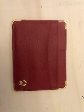 Porta garanzia Rolex rosso