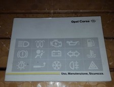 libretto uso e manutenzione